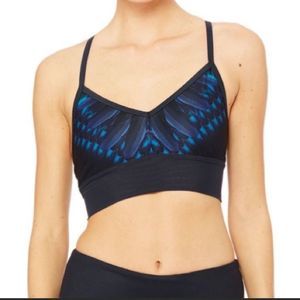Alo Mesh Peacock Bra 💙